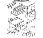 Kenmore 1067687120 breaker and partition parts diagram