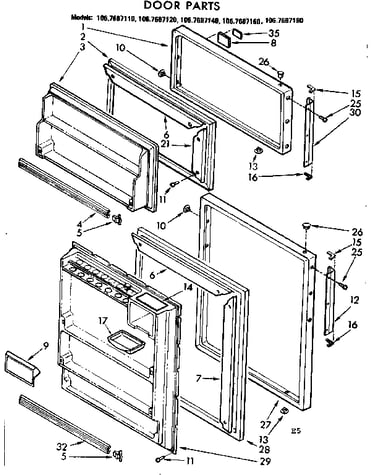 Door parts