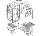Kenmore 1067687260 liner parts diagram