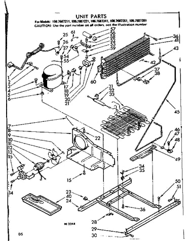 Unit parts
