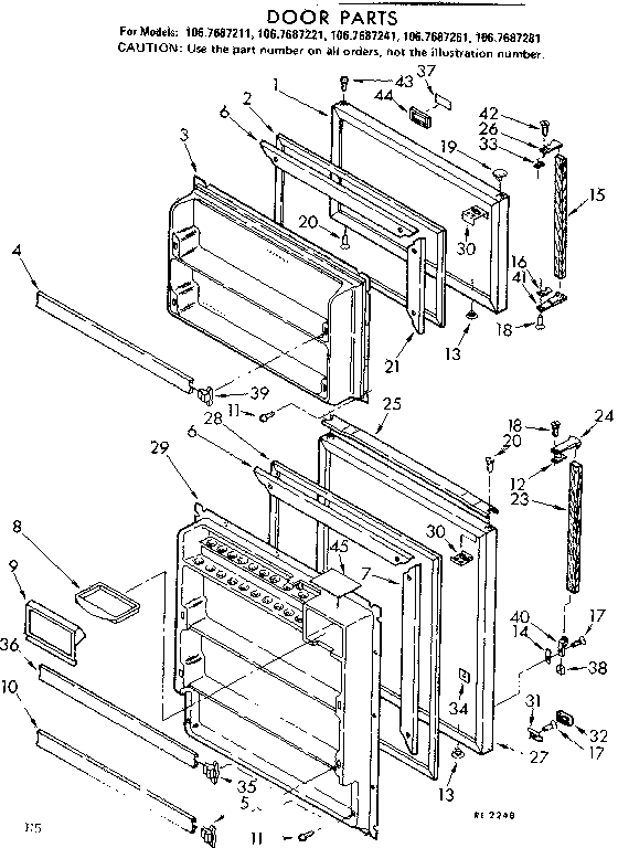 Door parts