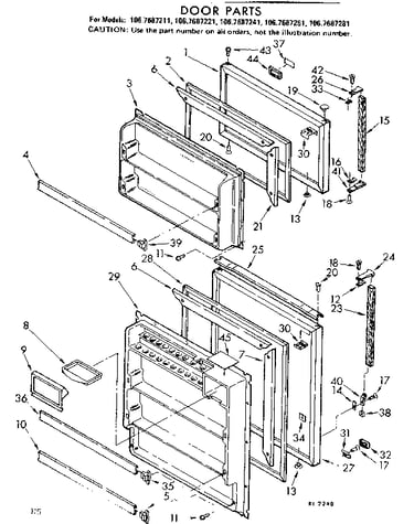 Door parts
