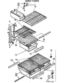Shelf parts