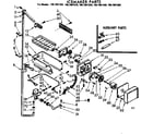 Kenmore 1067687360 icemaker parts diagram