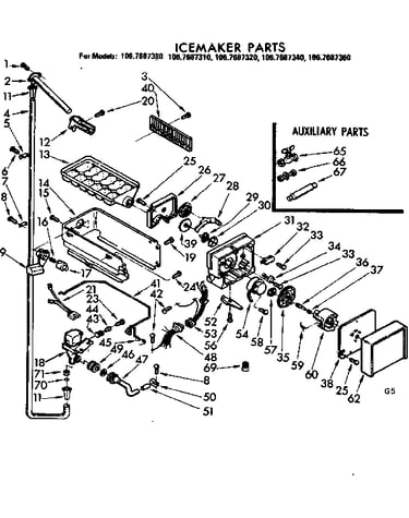 Icemaker parts