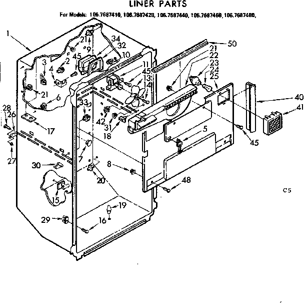 Liner parts