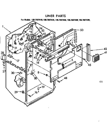Liner parts