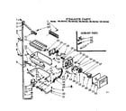 Kenmore 1067687480 icemaker parts diagram