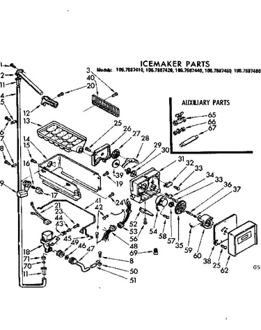 Icemaker parts