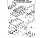 Kenmore 1067687980 breaker and partition parts diagram