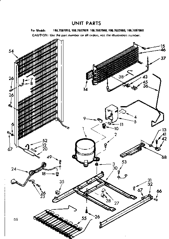 Unit parts