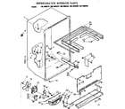 Kenmore 1067688260 refrigerator interior parts diagram
