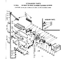 Kenmore 1067688360 icemaker parts diagram