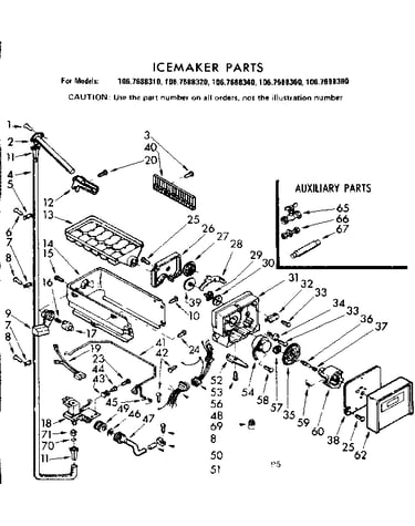 Icemaker parts