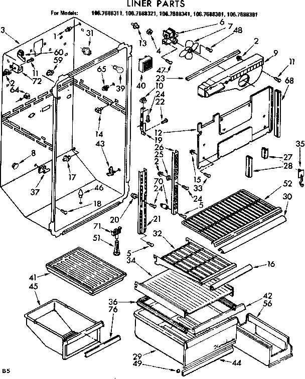 LINER PARTS