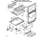 Kenmore 1067688311 breaker and partition parts diagram