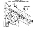 Kenmore 1067688341 icemaker parts diagram