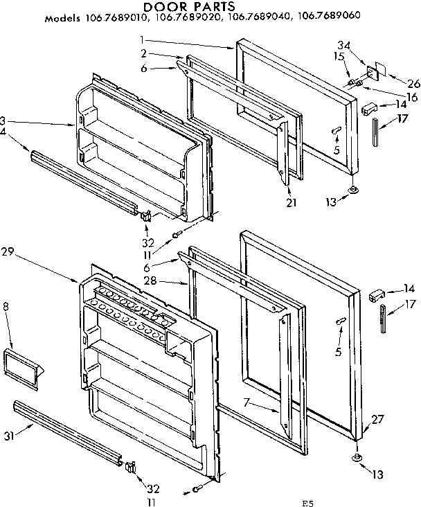 Door parts