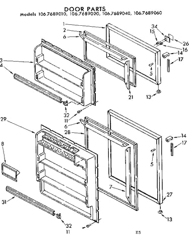 Door parts