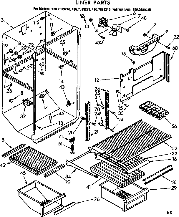 LINER PARTS