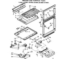 Kenmore 1067689280 breaker and partition parts diagram