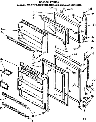Door parts