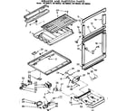 Kenmore 1067689222 breaker and partition parts diagram