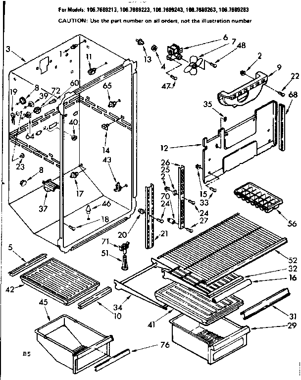 Liner parts