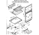 Kenmore 1067689263 breaker and partition parts diagram