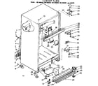 Kenmore 1067689340 cabinet parts diagram