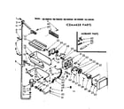 Kenmore 1067689340 icemaker parts diagram