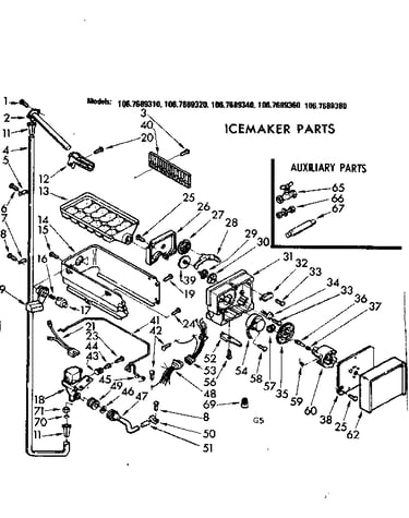 Icemaker parts
