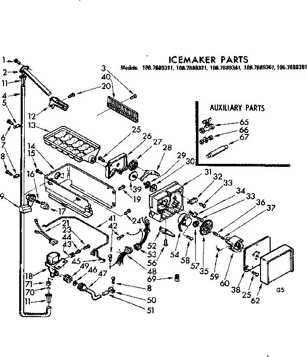 ICEMAKER PARTS