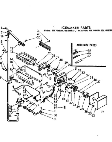Icemaker parts