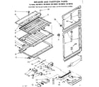 Kenmore 1067689312 breaker and partition parts diagram