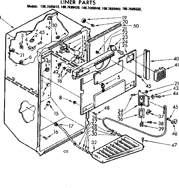 Liner parts