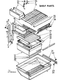 Shelf parts