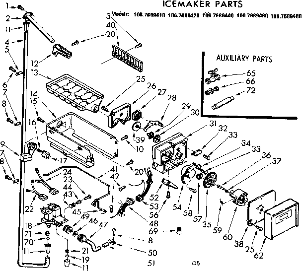 Icemaker parts