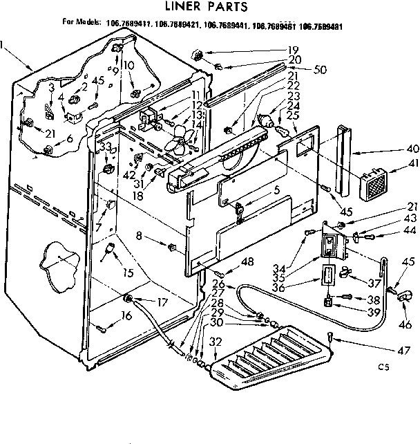 Liner parts