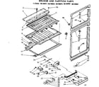 Kenmore 1067689411 breaker and partition parts diagram