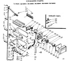 Kenmore 1067689421 icemaker parts diagram