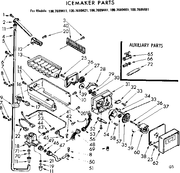 Icemaker parts