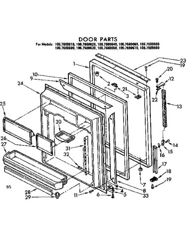 Door parts