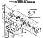 Kenmore 1067689600 icemaker parts diagram