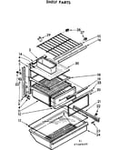 Shelf parts