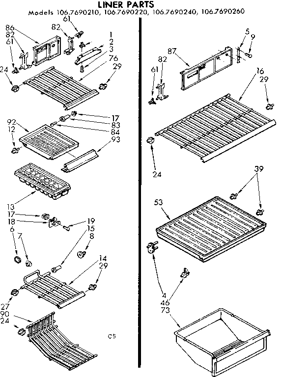 LINER PARTS