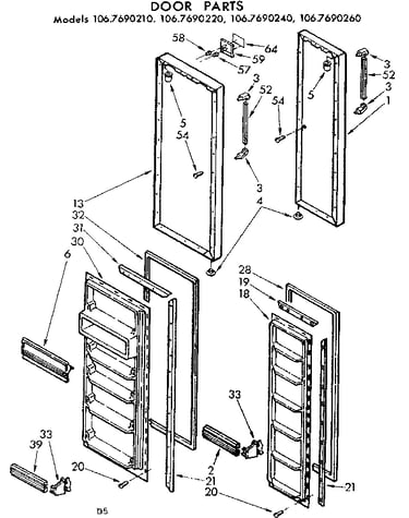 Door parts
