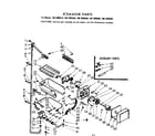 Kenmore 1067690510 icemaker parts diagram