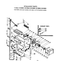 Kenmore 1067690510 icemaker parts diagram