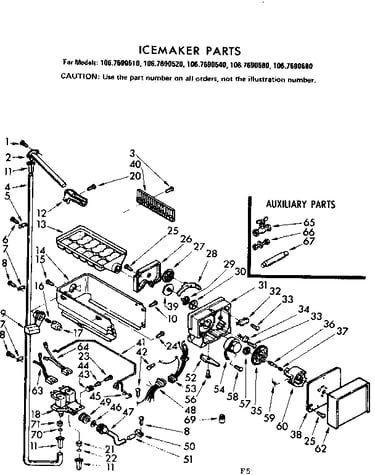 Icemaker parts
